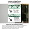 Signmission Safety Culture Sign, 7 in Width, Vinyl Decal, Rectangle, Bilingual OS-2PACK-BC-D-710-L-10031 - alternate 4